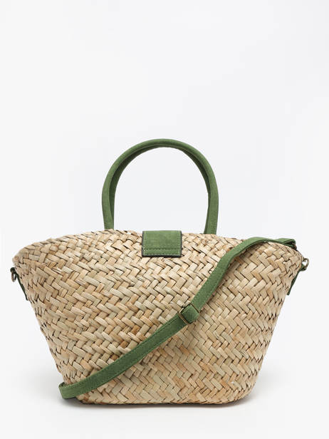 Satchel Panier Paper Le voyage en panier Green panier PM765 other view 4