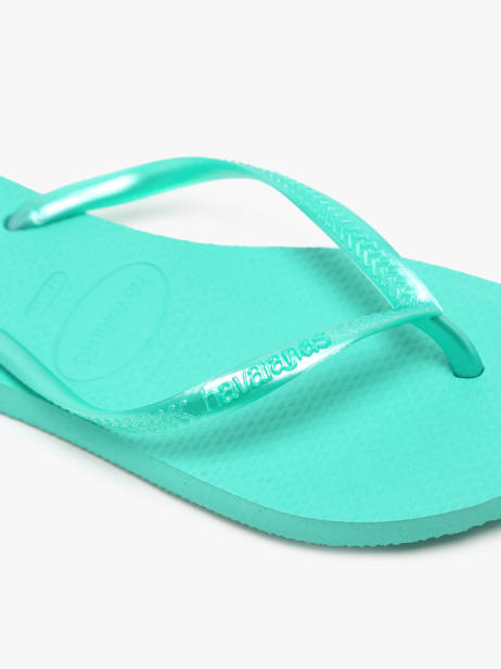 Tongs Slim Havaianas Vert accessoires 4000030F vue secondaire 1