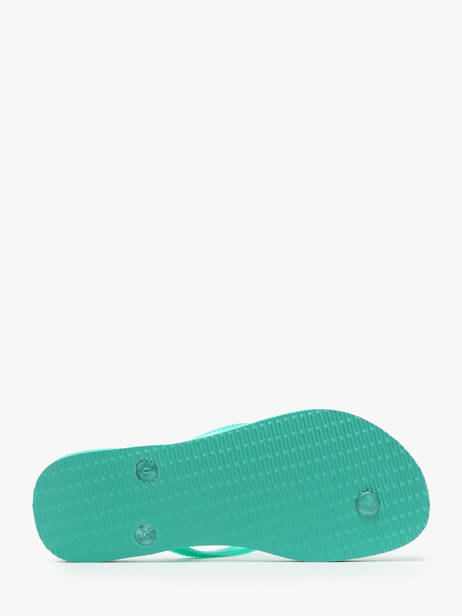 Tongs Slim Havaianas Vert accessoires 4000030F vue secondaire 2