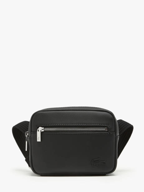 Sac Bandoulière Lacoste Noir men's classic NH4588HC