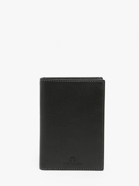 Wallet Leather Serge blanco Black marfa MAR21021