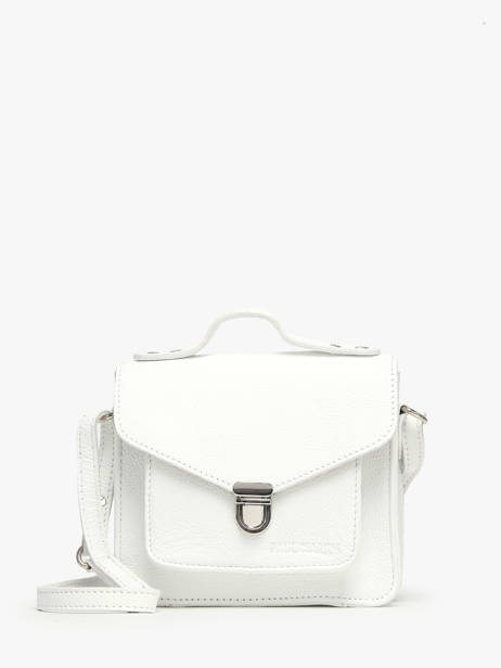 Xs Leather Melle George Vedette Crossbody Bag Paul marius White vedette GEORXVED