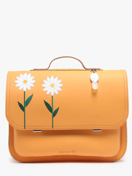 Cartable Marguerite Cuir Own stuff Orange primary 47MARG
