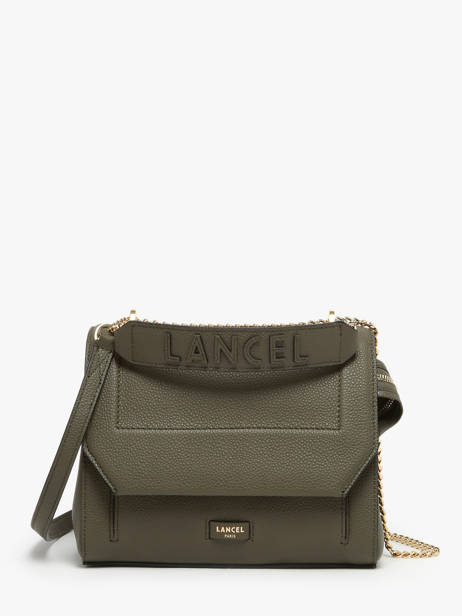 Top Handle M Ninon Leather Lancel Green ninon A09222