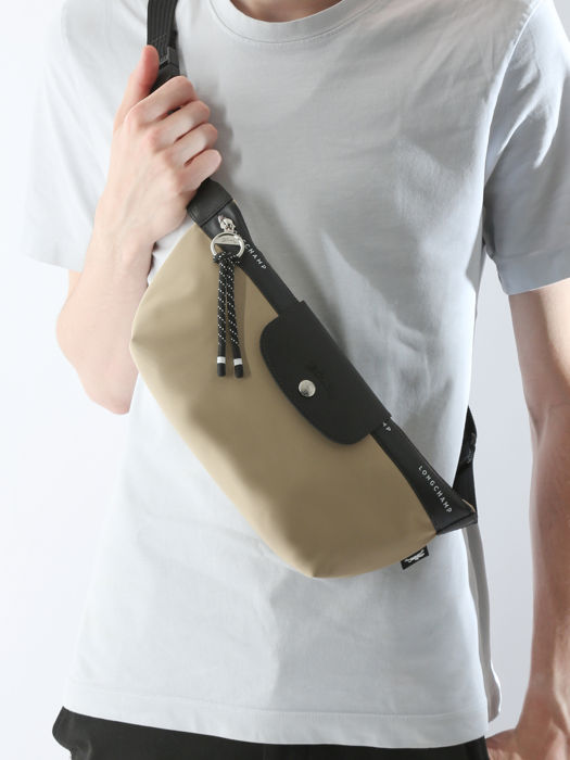 Longchamp Le pliage energy Pouch bag Beige