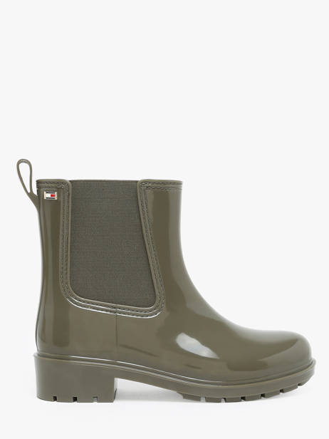 Rain Boots Tommy hilfiger Green women 8213BDS