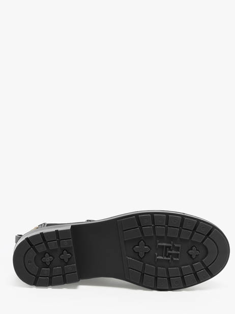 Rain Boots Tommy hilfiger Black women 8213BDS other view 4