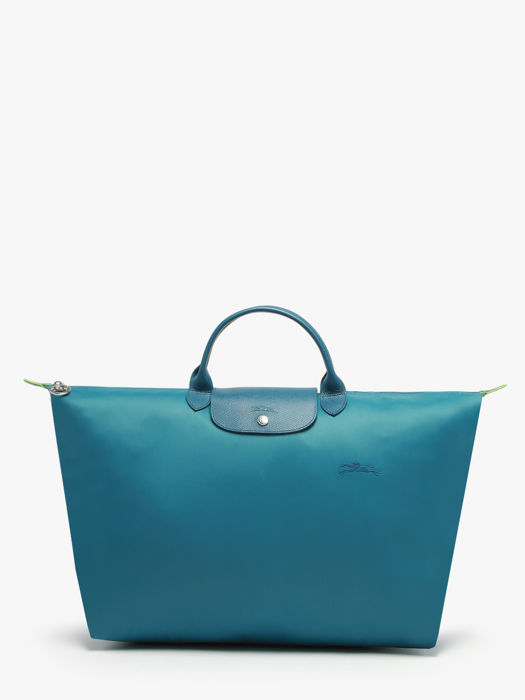 Longchamp Le pliage green Travel bag Blue