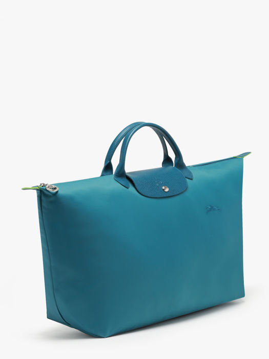 Longchamp Le pliage green Travel bag Blue