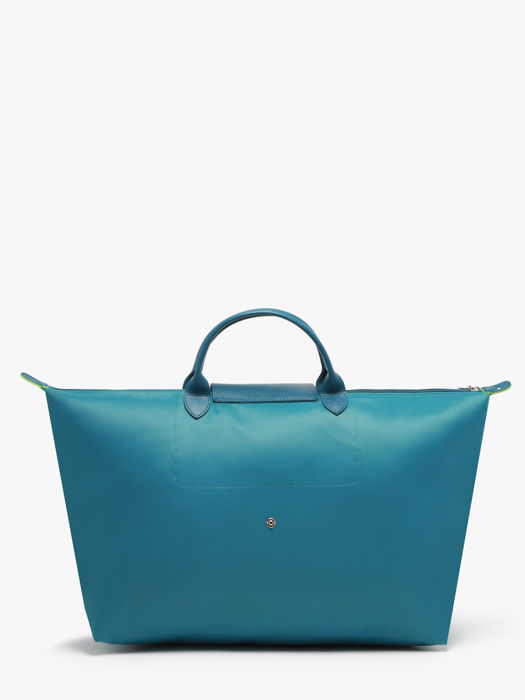 Longchamp Le pliage green Travel bag Blue