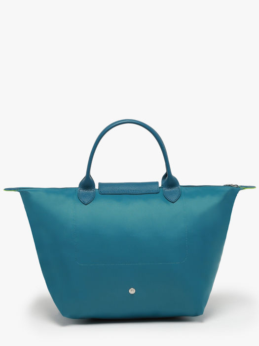 Longchamp Le pliage green Sacs porté main Bleu