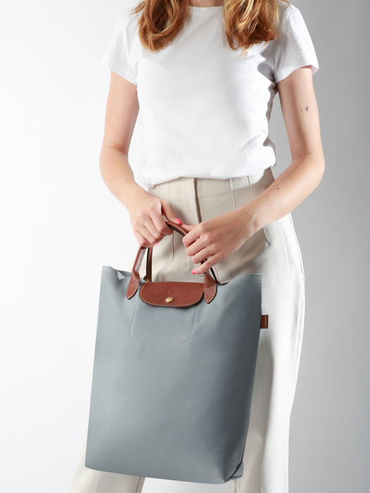 Longchamp Le pliage original Handbag Gray