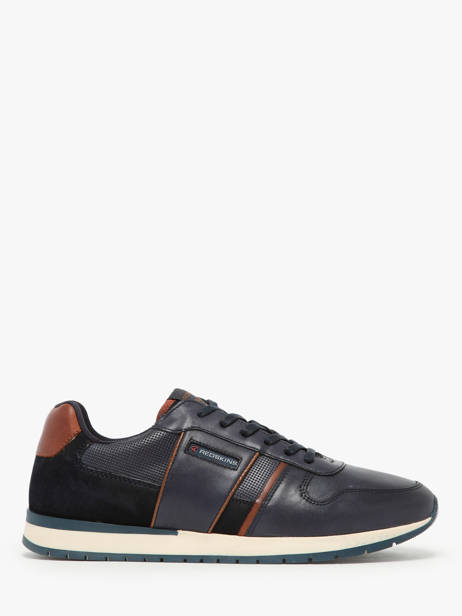 Sneakers En Cuir Redskins Bleu men AFFAIRI2