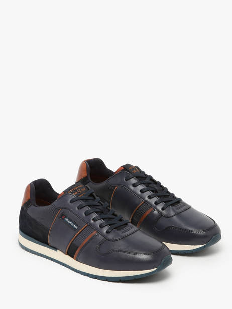 Sneakers En Cuir Redskins Bleu men AFFAIRI2 vue secondaire 1