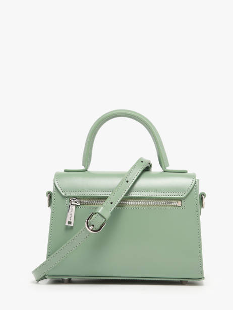 Sac Bandoulière S Suave Cuir Lancaster Vert suave even 16 vue secondaire 4