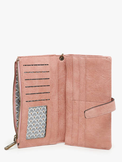 Continental Wallet Miniprix Pink tresse 394 other view 1