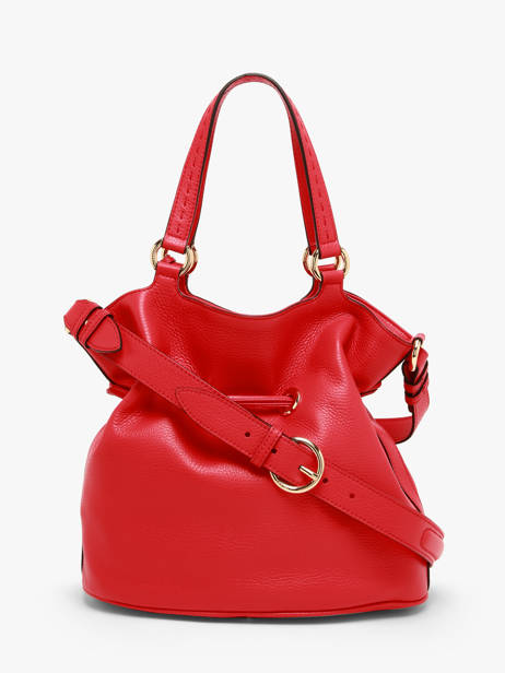 Medium Bucket Bag Premier Flirt Lancel Red premier flirt A10110 other view 4