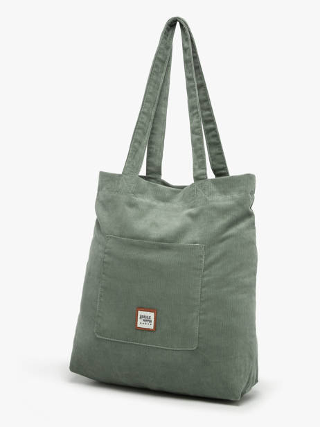 Sac Porté épaule A4 Basilic pepper Vert delhi BDEH03 vue secondaire 2