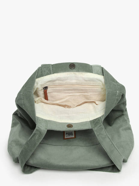Sac Porté épaule A4 Basilic pepper Vert delhi BDEH03 vue secondaire 3