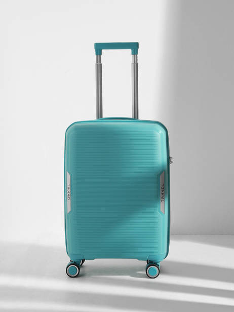 Valise Cabine Travel Bleu seoul 13S vue secondaire 5