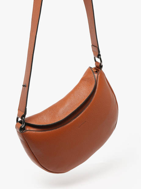 Crossbody Bag Manege Leather Etrier Brown manege EMAN077M other view 2