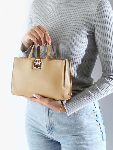Sac BandouliÃ¨re Th Reset Tommy hilfiger Beige th reset AW16762 vue secondaire 1