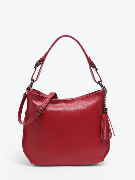 Shoulder Bag Caviar Leather Milano Red caviar CA24068