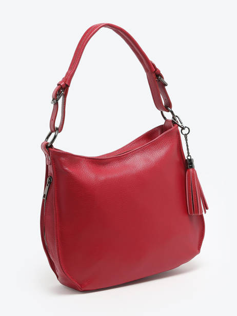 Shoulder Bag Caviar Leather Milano Red caviar CA24068 other view 2