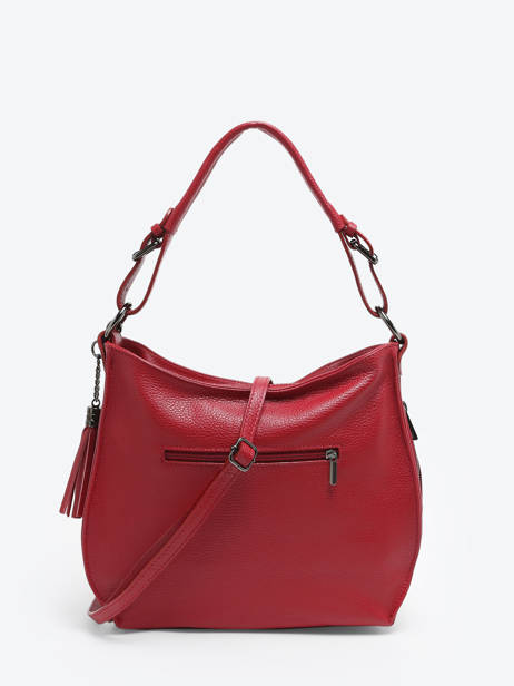 Shoulder Bag Caviar Leather Milano Red caviar CA24068 other view 4