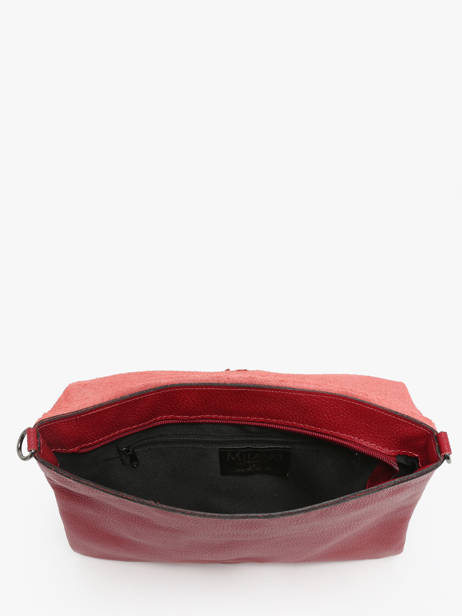 Sac Bandoulière Caviar Cuir Milano Rouge caviar CA21062 vue secondaire 3