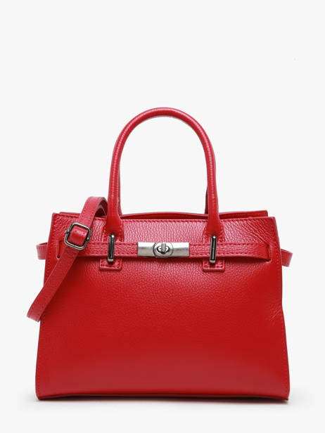 Handbag Caviar Leather Milano Red caviar CA24063