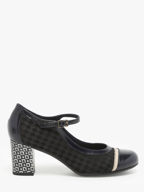 Escarpins En Cuir Dorking Noir theme D8669