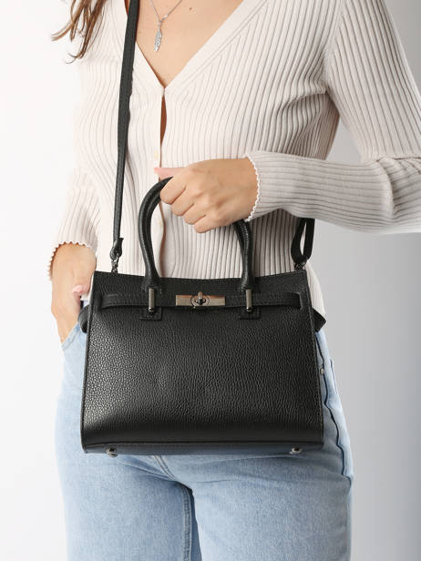 Handbag Caviar Leather Milano Black caviar CA24063 other view 1