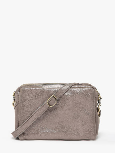 Sac Bandoulière Mama Cuir Mila louise Beige vintage 23673X vue secondaire 3