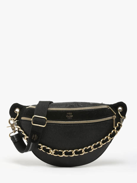 Sac Banane Mila louise Noir ar4 2368MAR4