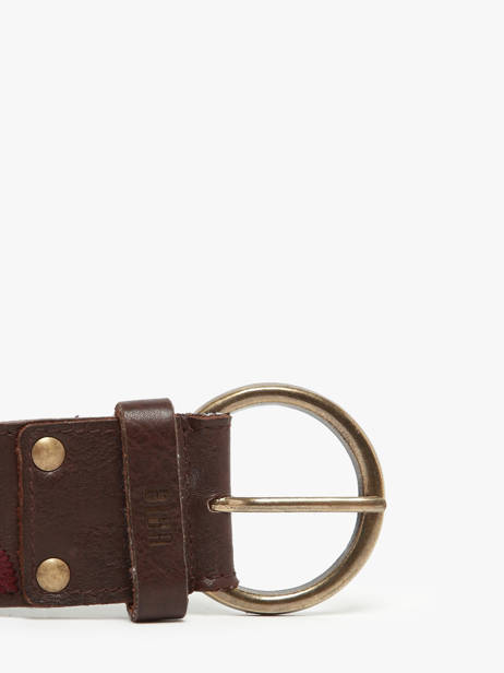 Ceinture Biba Marron accessoires SUM1A vue secondaire 1