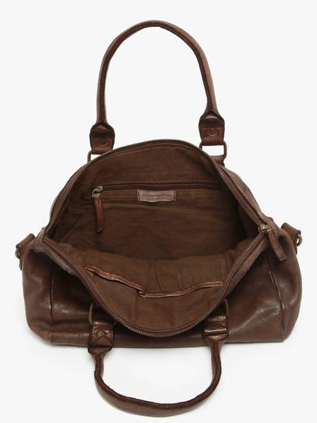 Leather Heritage Satchel Biba Brown heritage BT1 other view 2