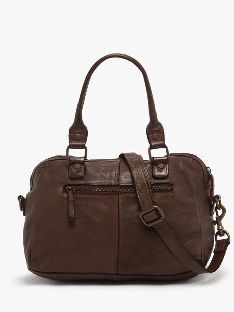 Leather Heritage Satchel Biba Brown heritage BT1 other view 3