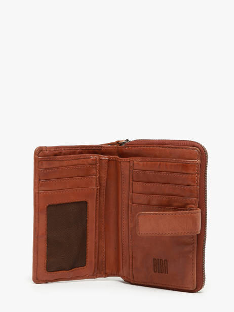 Leather Heritage Wallet Biba Brown wallet WIN3L other view 1