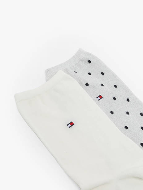 Chaussettes Tommy hilfiger Blanc socks 10001493 vue secondaire 1