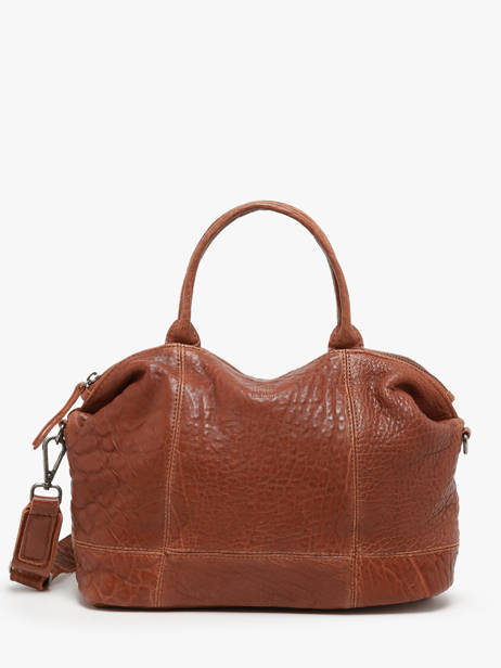 Sac Porté Main Leather Cuir Biba Marron leather FRA2L