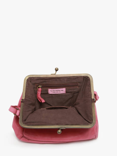 Cross Body Tas Heritage Leather Biba Pink heritage BT22 other view 2