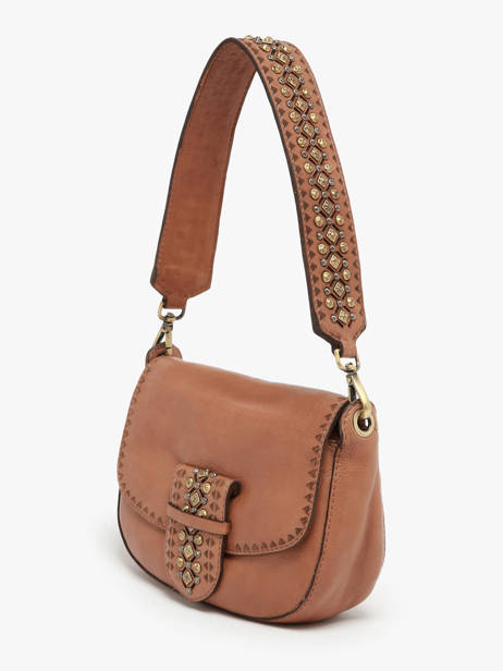 Shoulder Bag Heritage Leather Biba Brown heritage COD1L other view 2