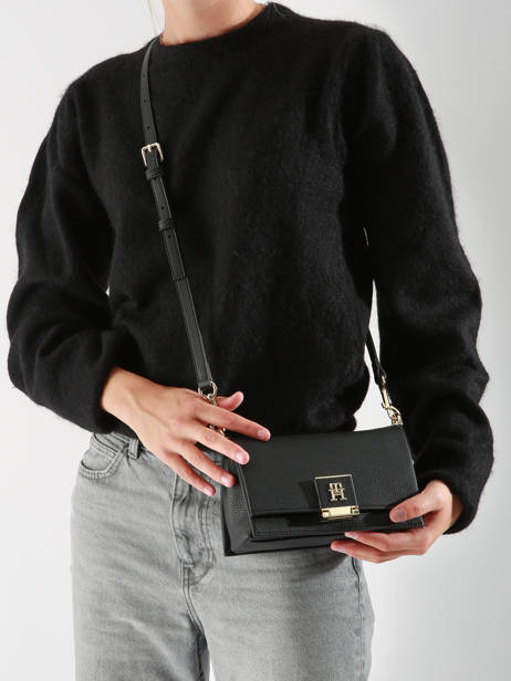 Sac Bandoulière Th Her Tommy hilfiger Noir th her AW17027 vue secondaire 1