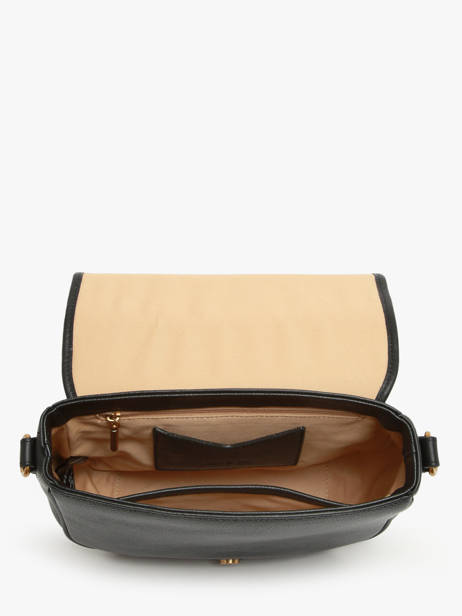 Shoulder Bag Vintage Leather Nat et nin Black vintage OLIVIA other view 3