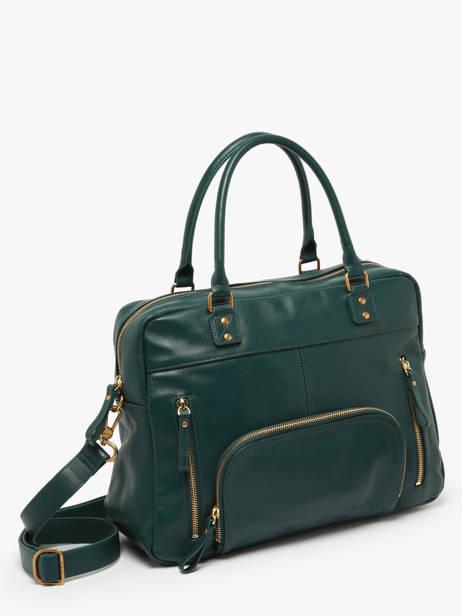 Sac Macy Cuir Nat et nin Vert vintage MACY vue secondaire 2