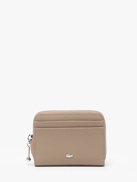 Coin Purse Lacoste Beige daily city NF4764DZ