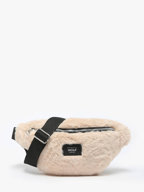 Belt Bag Wouf Beige teddy TW240036 other view 2