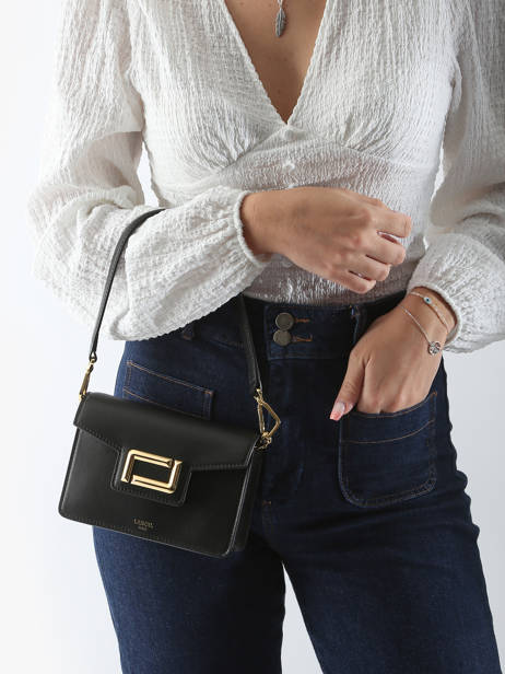 Sac Bandoulière Angele Cuir Lancel Noir angele A13275 vue secondaire 1