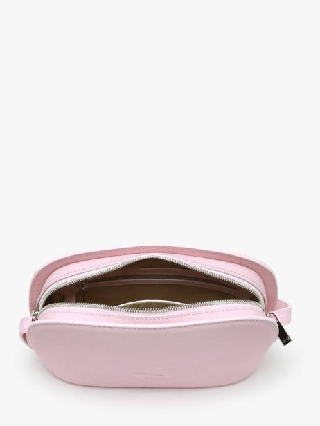 Leather Lilou Crossbody Bag Nathan baume Pink egee 2 other view 3